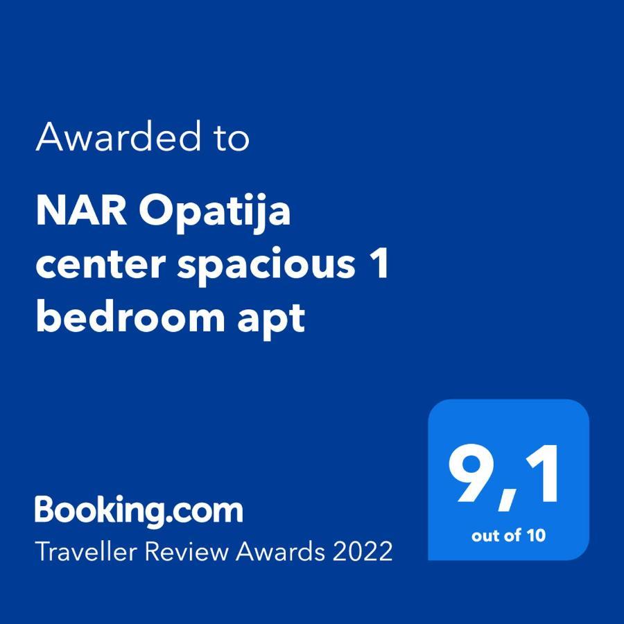 "Nar" Opatija Center Spacious 1 Bedroom Apt מראה חיצוני תמונה